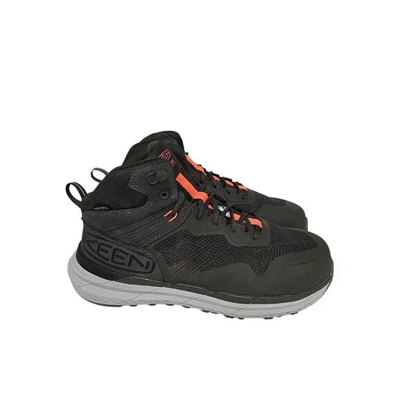 KEEN Men\'s Synchro Composite Toe Mid Waterproof 1030644 Hiker Boot Green 11D KEEN Men main image 4